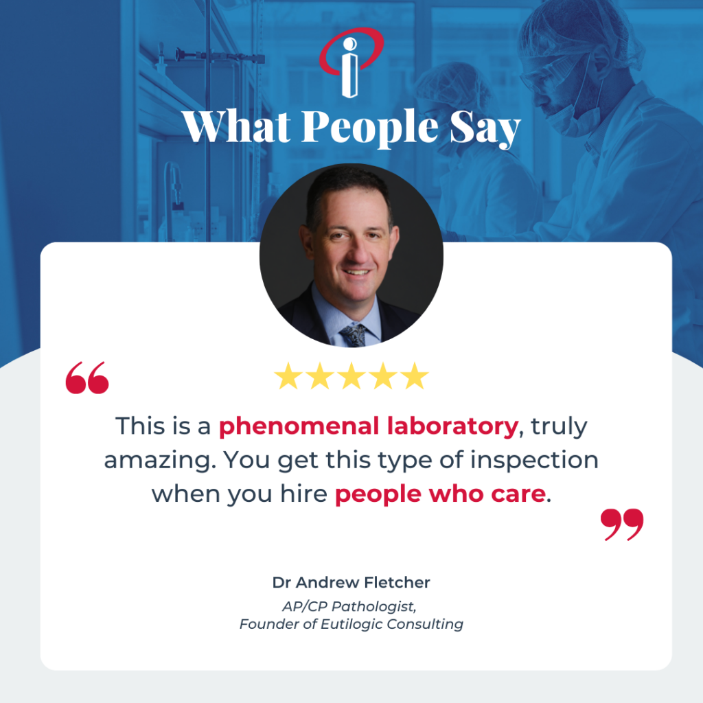 Interpath Testimonial Dr Fletcher